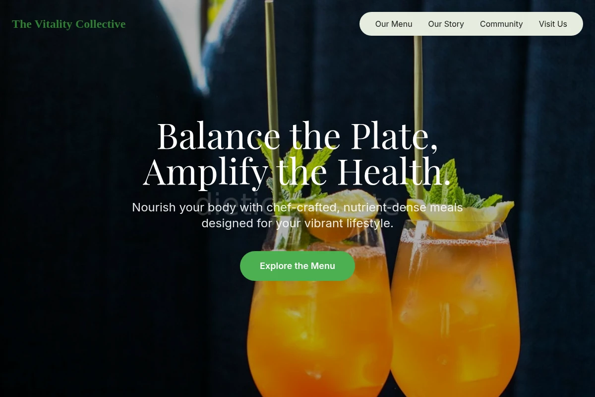 Nutrition Health Food Cafe