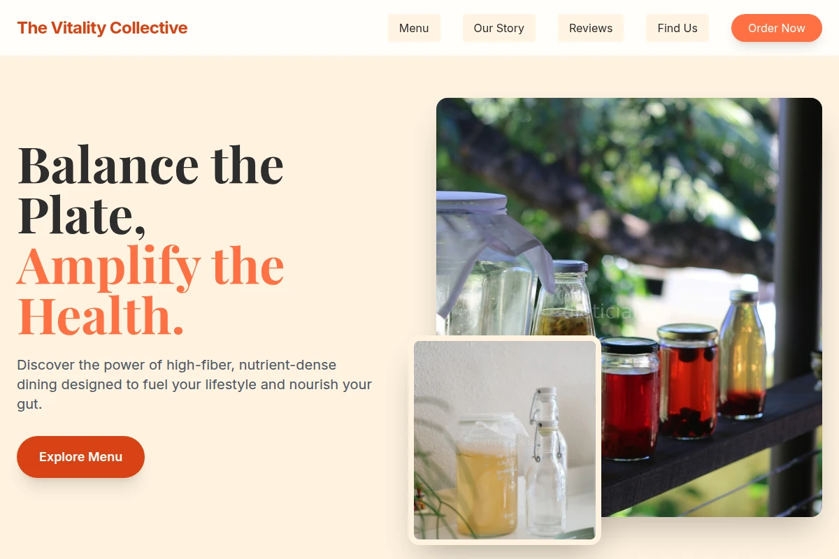 Fiber Health Food Cafe