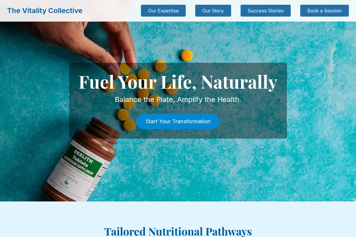 Menu Nutritional Therapy